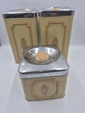 Vintage EKCO Storage Canisters.
